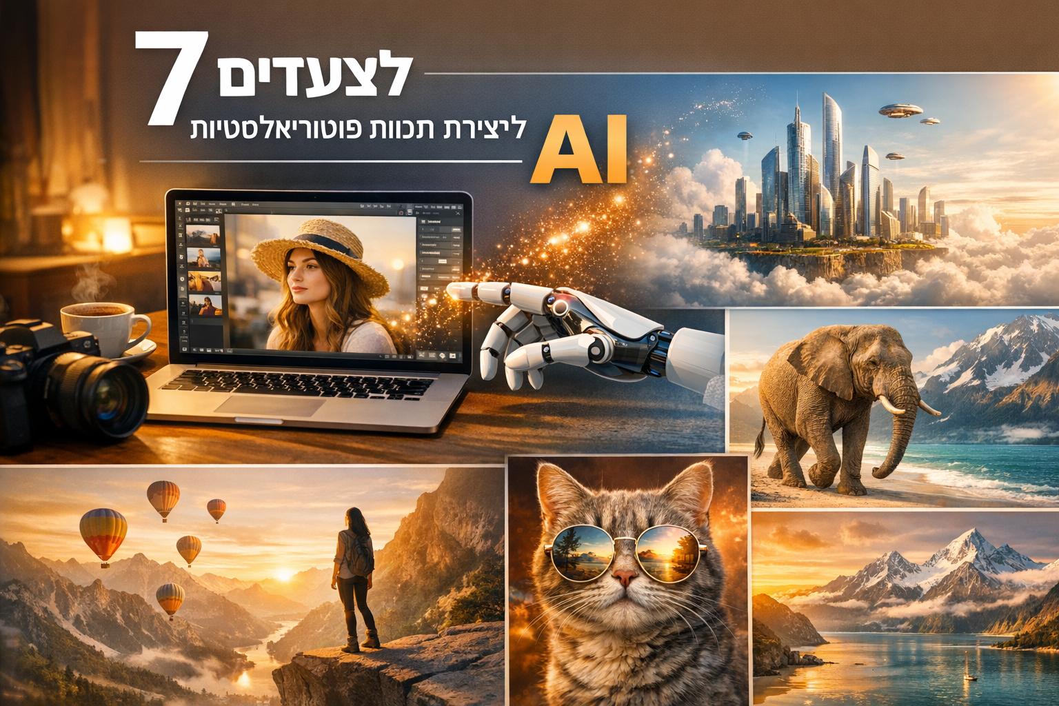 7 צעדים ליצירת תמונות פוטוריאליסטיות עם AI